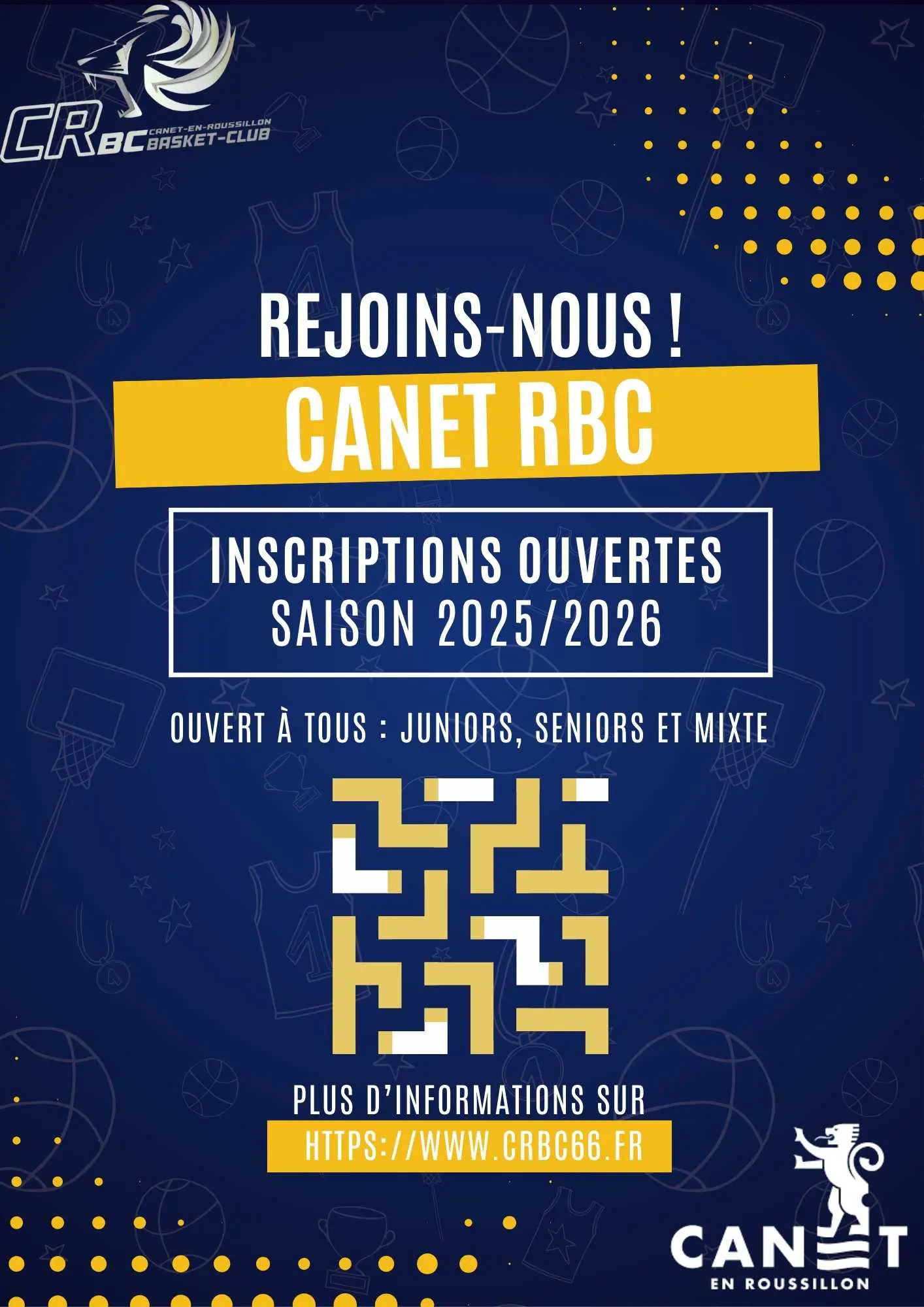 Inscriptions Saison 2025/2026